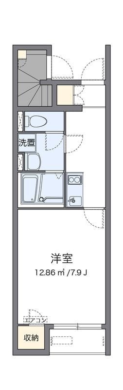 クレイノパピルス 102 間取り図