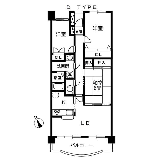 アーバンパーク柏 0202 間取り図