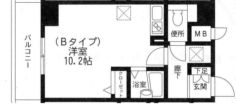 三和第一ビル 703 間取り図