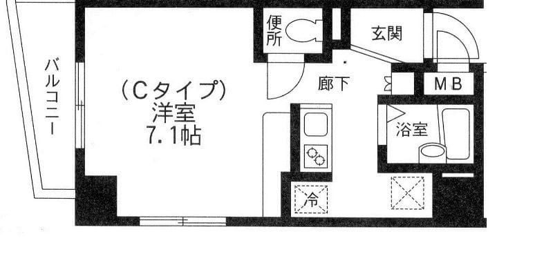 三和第一ビル 705 間取り図