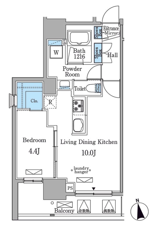 ミリアレジデンス新宿御苑 1202