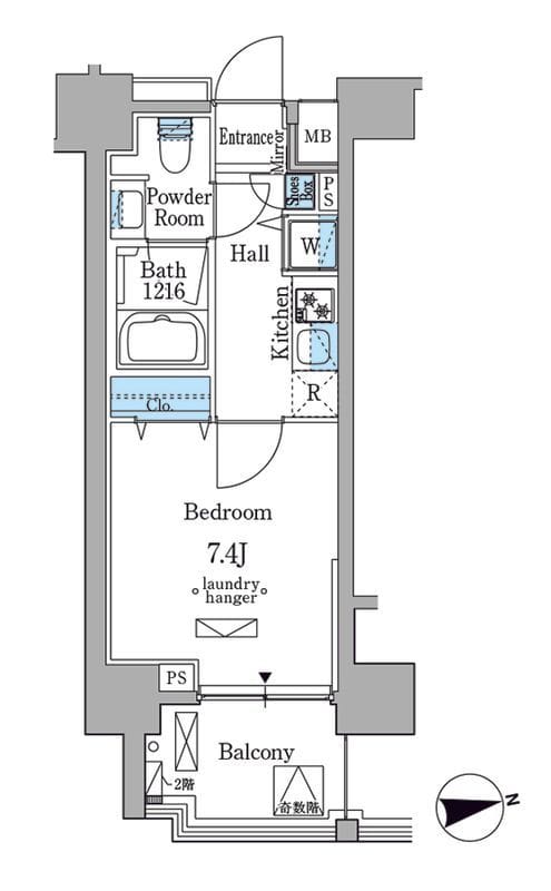 ミリアレジデンス新宿御苑 204