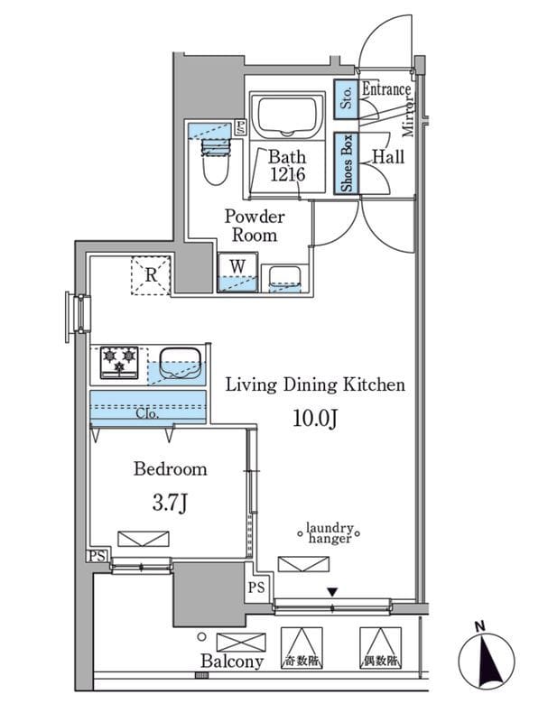 ミリアレジデンス新宿御苑 402
