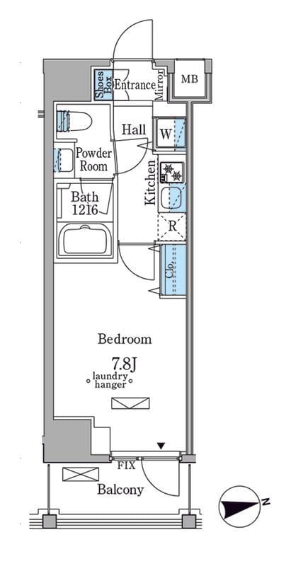 ミリアレジデンス新宿御苑 805