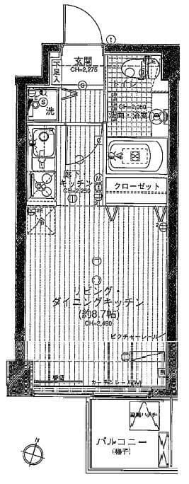 ラグジュアリーアパートメント森下 303