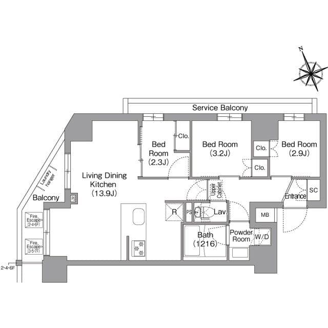 コンフォリア東葛西 301