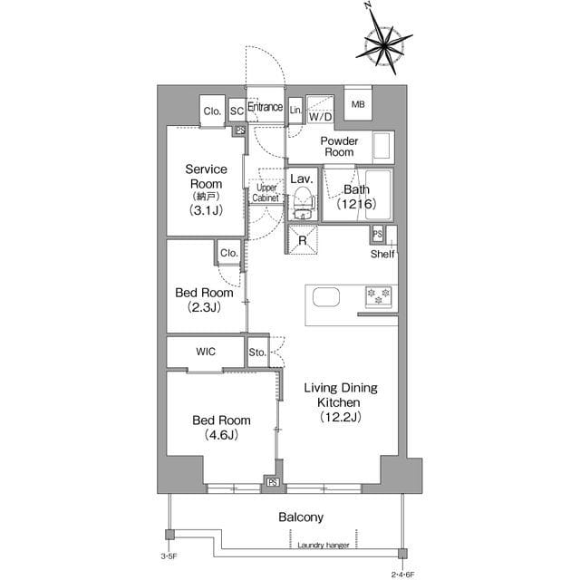 コンフォリア東葛西 306