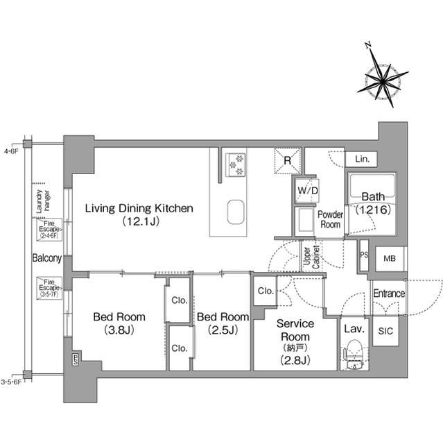 コンフォリア東葛西 602