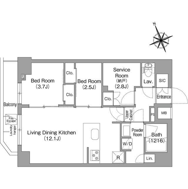 コンフォリア東葛西 802