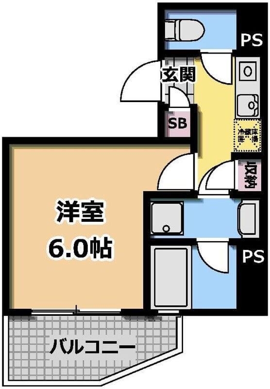 ラ・ヴィスタ西新宿 1103 間取り図