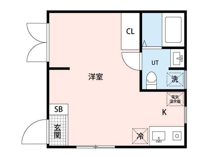 プルメリア荻窪 302 間取り図