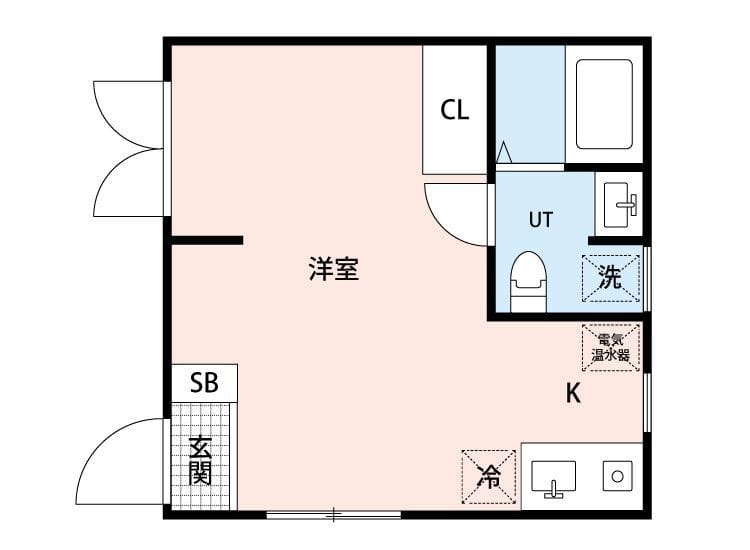 プルメリア荻窪 402 間取り図