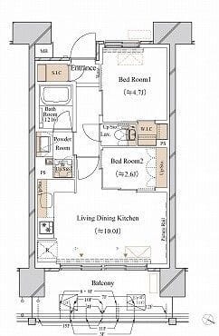 ブランシエスタ新丸子リバーフロント 0405