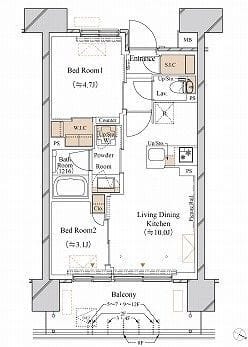 ブランシエスタ新丸子リバーフロント 0502
