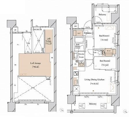 ブランシエスタ新丸子リバーフロント 1307