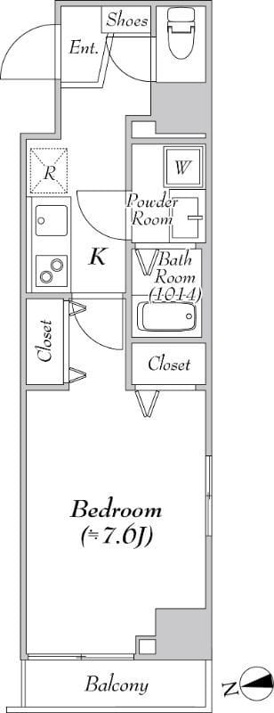 アール・デコ南砂町 201