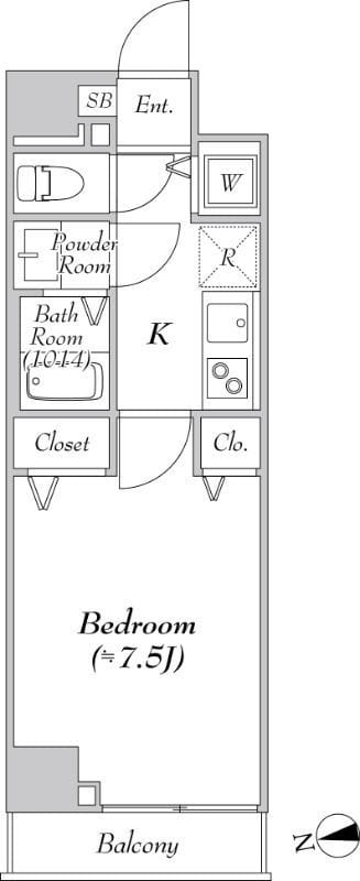 アール・デコ南砂町 402