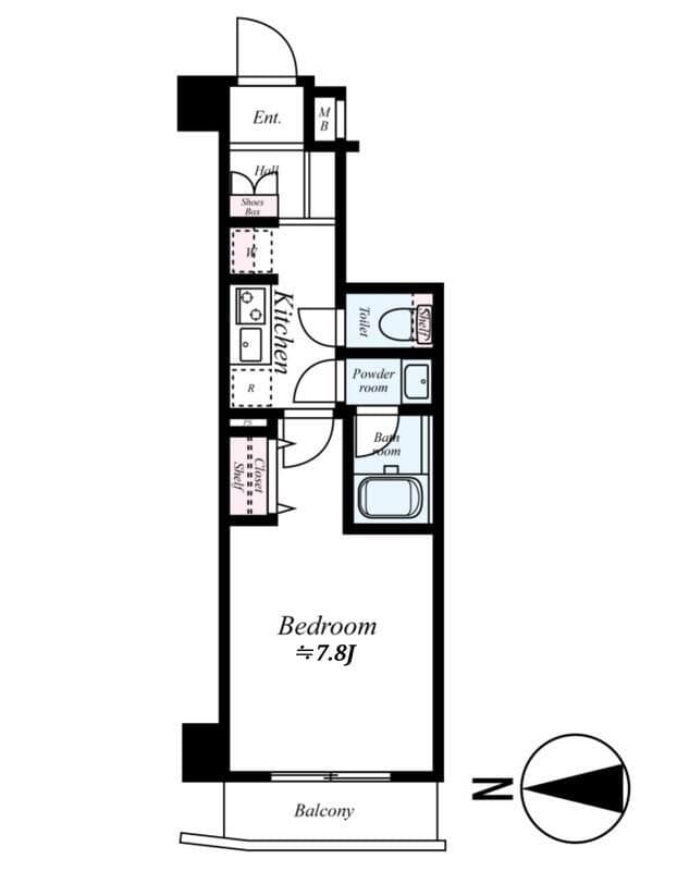 DIPS大山幸町 403 間取り図