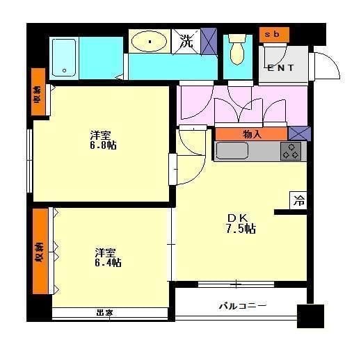 akira quattro 701 間取り図