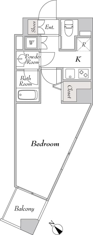 ルミークアン神楽坂 102