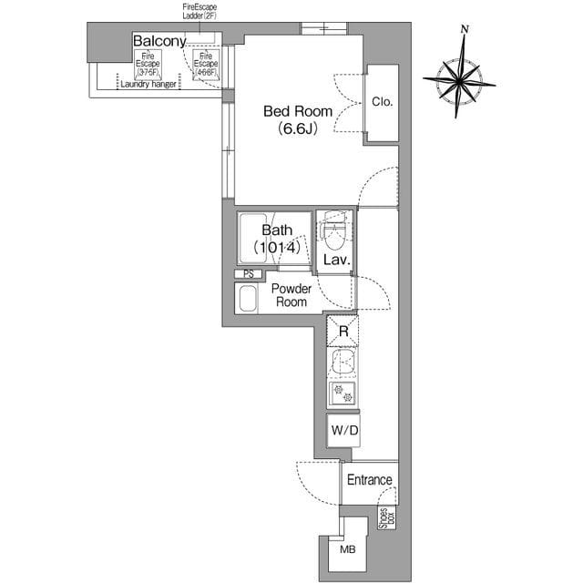 コンフォリア・リヴ木場EASTⅡ 503