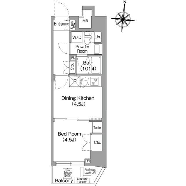 コンフォリア・リヴ木場EASTⅡ 702