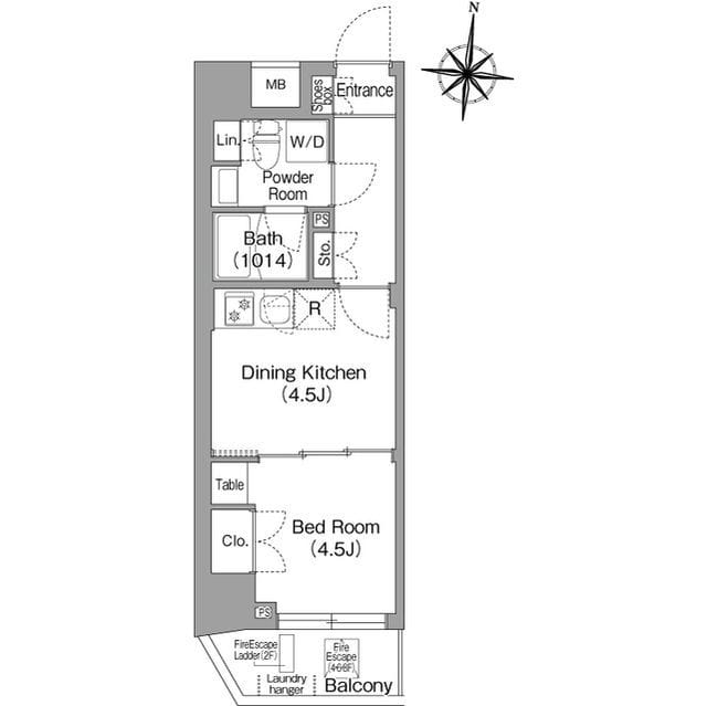 コンフォリア・リヴ木場EASTⅡ 801