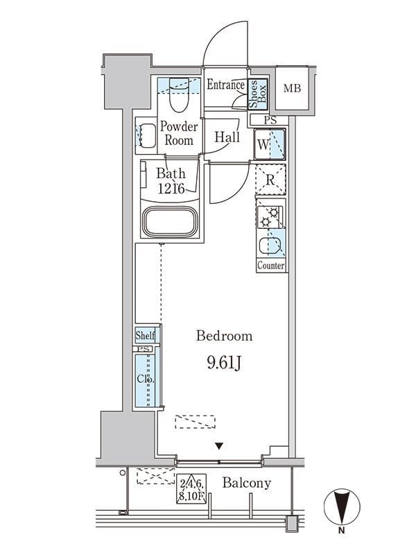 JP noie 西蒲田 1104