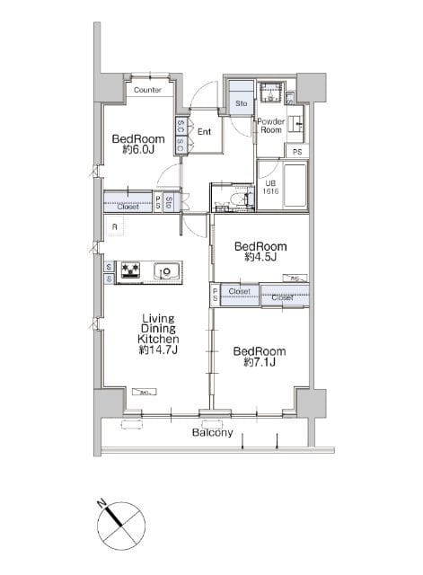 クラシアム神奈川台場 0406