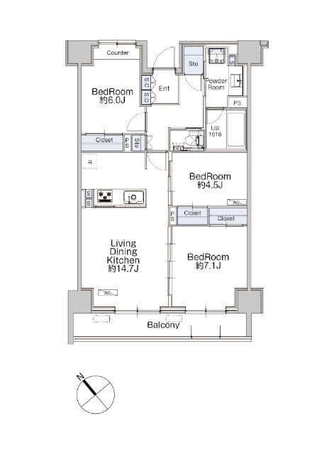 クラシアム神奈川台場 0508