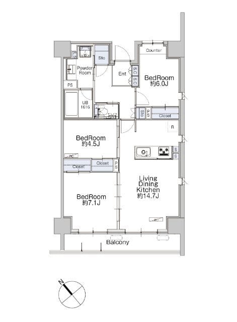 クラシアム神奈川台場 0513