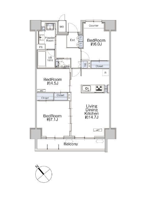 クラシアム神奈川台場 0606
