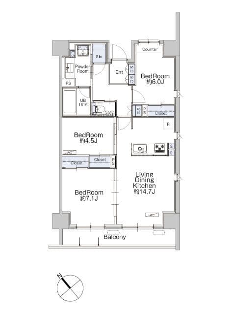 クラシアム神奈川台場の写真