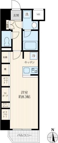 Log MORISHITA 901 間取り図