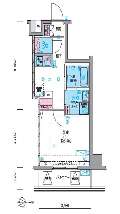 ジェノヴィア押上スカイガーデン 1002