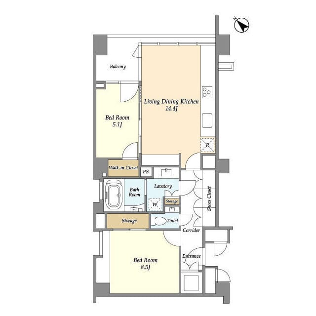 ストーリア赤坂 202