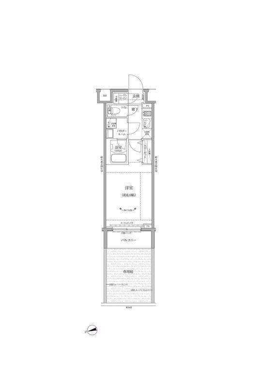 RELUXIA GRANDE 川崎 102 間取り図