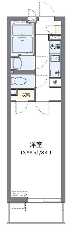 クレイノベルツリー 203 間取り図