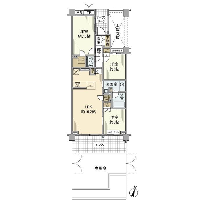 プラウド富士見ヶ丘コートテラス 0