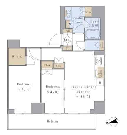 Brillia ist 赤羽 1003