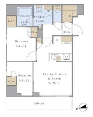 Brillia ist 赤羽 1201