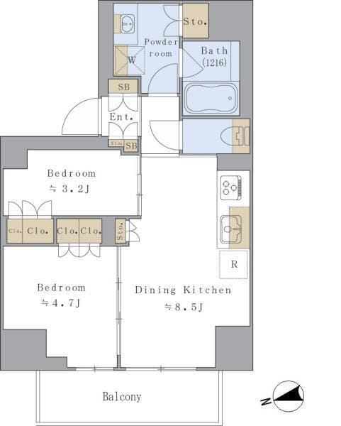 Brillia ist 赤羽 605