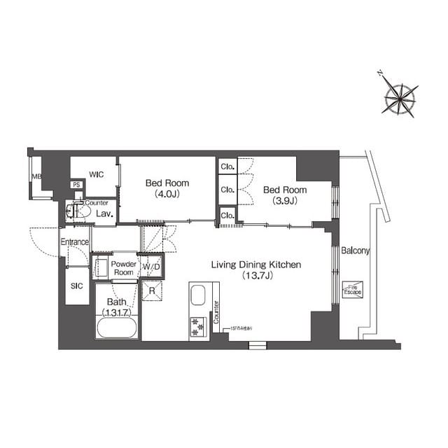 コンフォリア東大井Ⅰ 1201