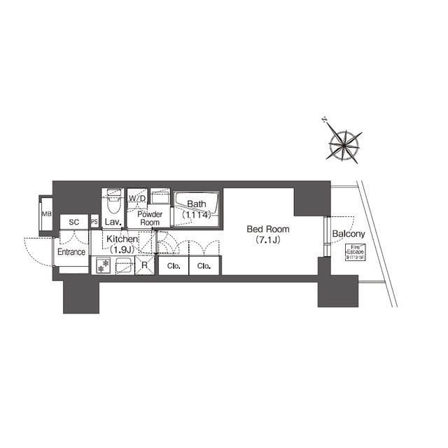 コンフォリア東大井Ⅰ 1402