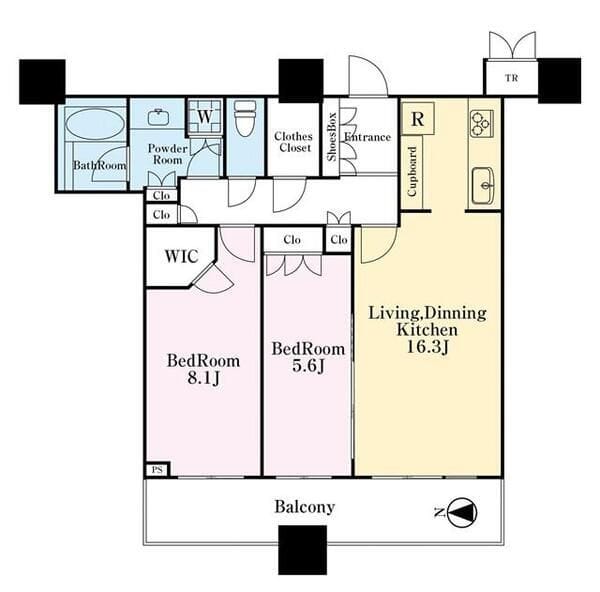 パークタワーグランスカイ 3702