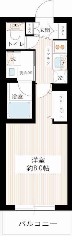 HY’s Vigor 墨田 102 間取り図
