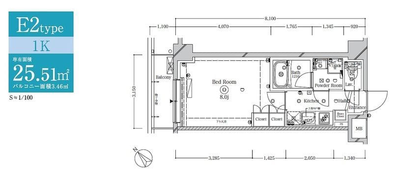 クラスタ越中島 307