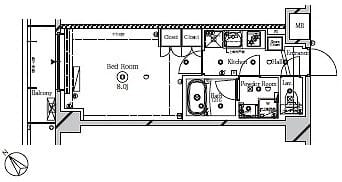 クラスタ越中島 408