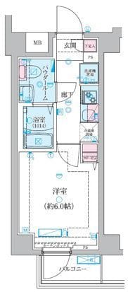 GENOVIA堀切菖蒲園(ジェノヴィア堀切菖蒲園) 705 間取り図