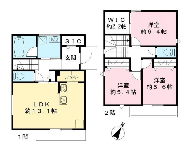 五香元山 E棟の写真